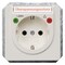 Siemens DELTA profil titanium white SCHUKO overvoltage protection function indicator 5UB1486 - alternate 1