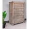 Homeroots 37" Natural Solid Wood Four Drawer Dresser 524590 - alternate 4