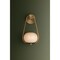 Troy Lighting Decker 8in wide 1 Light Wall Sconce in Patina Brass B3015-PBR - alternate 4