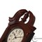 Clockswise 20in Plastic Wood-Grain Finish Clock with Battery-Operated Swinging Pendulum and Chime, Brown QI004822-20.BN - alternate 4