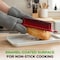 Nutrichef 9x5 in Enameled Cast Iron Loaf Pan with Lid, Enamel-Coated Baking Loaf Pan for Sourdough, Oven Safe NCCIELF2RD - alternate 4