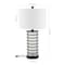 Jonathan Y Jayce 27" Modern Industrial Iron Nightlight LED Table Lamp with USB Charging Port, Black JYL8502A - alternate 4