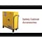 Justrite Flammable Safety Storage Cabinet, 4 gal, 1 Shelves, Steel, 17 in W x 22 in H x 17 in D, White 890425 - alternate 6