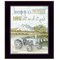 Homeroots Good Day Antique Ford Tractor Black Framed Print Wall Art 404813 - alternate 3