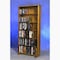 Wood Shed Wood Shed 615-24 Solid Oak 6 Row Dowel DVD Cabinet Tower 615-24 - alternate 2