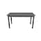 Homeroots 60" Gray Solid Wood Dining Table 548921 - alternate 1