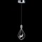 Jonathan Y Orion 5.5" Adjustable Modern Integrated 1-Light Cluster LED Metal Pendant, Chrome JYL7032A - alternate 8