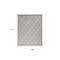 Homeroots 9' X 12' Gray And Silver Indoor Outdoor Area Rug 522153 - alternate 5