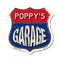 Signmission Poppy's Garage, 6 Inch X 6 Inch, Plastic Sign SHI-P-6-383-POPPY - alternate 1