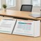 C-Line Products 8-1/2" x 11" Black Spiral Bound 8-Pocket Poly Portfolio with Security Flap, 1/EA, 12EA/DS, 2DS/CT 32881-DS - alternate 5
