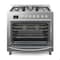 Koolmore 36 Inch Professional Dual Fuel range Stainless Steel with Legs KM-FR36DF-SS - alternate 5