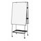 Mastervision Dry Erase Board, Melamine, 59 21/32 in, 29 23/32 in, Aluminum Frame, White, Matte EA49125016 - alternate 1