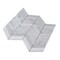 Apollo Tile 13x14 Bianco Carrara Marble Polished Floor and Wall Mosaic Tile 6.09 sqft/case, 5PK APLBL8807CAA - alternate 6