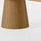 Homeroots 86" Natural Wood Double Pedestal Base Oval Dining Table 720684 - alternate 2