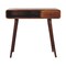 Homeroots 35" Brown Solid Wood Writing Desk 723445 - alternate 1