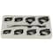 Milton ShockIt Line Wrench Set, 16-Piece SAE - Heavy Duty Industrial/Hydraulic Line Fittings LT1920XL - alternate 8