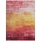 Homeroots 9' X 12' Blush And Pink Striped Washable Indoor Outdoor Area Rug  610875 - alternate 4