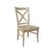 Whitewood Industries Set of Two Vineyard Curved X Back Dining Chairs, Honey C97-14P - alternate 4