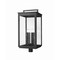 Z-Lite Hartwell 6-Light Outdoor Post Mount Fixture, 15 in W x 32.75 H, Sand Black 5019PHXXLR-BK - alternate 1