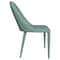 Leisuremod Seville Modern Leather Dining Side Chair with Iron Legs in Green, 2PK SC48G2 - alternate 5