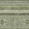 Homeroots 5' X 8' Olive Green And Artichoke Green Southwestern Washable Indoor Outdoor Area Rug 582837 - alternate 4
