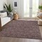 Homeroots 9' X 12' Merlot Gray And Taupe Floral Washable Indoor Outdoor Area Rug 582288 - alternate 5