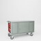 Pucel Mobile Maintenance Center Bench, 60 in W x 38 1/2 in H x 28 1/2 in D, with Steel Plate Top, Red MTC-60S-SPT - alternate 1