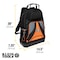 Klein Tools Tradesman Pro Tool Bag Backpack, 39 Pockets, Black, 14-Inch 55421BP-14 - alternate 9