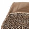 Homeroots 50" X 70" Brown and Black Faux Fur Leopard Plush Throw Blanket 354555 - alternate 4
