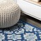 Jonathan Y Gallia Tile Trellis High-Low Light Gray/Blue 2 ft. x 8 ft. Indoor/Outdoor Runner Rug AMC107B-28 - alternate 6