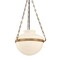 Troy Lighting Paradigm 1 Light Pendant in Patina Brass Finish F5116-PBR - alternate 1