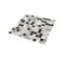 Apollo Tile Mingles 12 in. x 12 in. Glossy Gray and Black Glass Mosaic Wall and Floor Tile 20 sqft/case, 20PK MIX2088GR730A - alternate 2