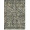 Homeroots 5' X 8' Brown and Black Oriental Washable Non Skid Indoor Outdoor Area Rug 563821 - alternate 7