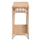 Bali & Pari Oxford Braided Natural Rattan Console Table 259-14171-ZORO - alternate 4