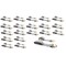 Mytee Products 2'x12ft E Track Ratchet Strap w/ J Hook for Enclosed Trailers, 3000 lbs, 20PK ETKRS12EJx20 - alternate 1