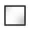 Homeroots 39" Rose Gold and Black Wood and Metal Framed Accent Mirror 510891 - alternate 1