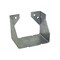 Simpson Strong-Tie Concealed Flange Hanger, Galvanized Steel, 14 Gauge, 4 x 4-In. HUC44 - alternate 1