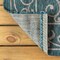 Jonathan Y Charleston Vintage Filigree Textured Weave Teal/Gray 2 ft. x 10 ft. Indoor/Outdoor Runner Rug SMB106F-210 - alternate 5
