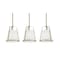 Afx Lizzette 3-Light Linear Pendant, 60W, Light Brass LIZP10MBLBLNR3 - alternate 1