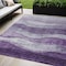 Homeroots 5' X 8' Lavender And Purple Abstract Washable Indoor Outdoor Area Rug 604984 - alternate 1