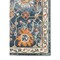 Homeroots 9' X 12' Blue and Orange Floral Stain Resistant Indoor Outdoor Area Rug 531507 - alternate 3