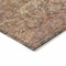 Homeroots 8' X 10' Brown And Tan Damask Washable Indoor Outdoor Area Rug 603374 - alternate 3