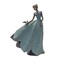 Homeroots Set of Two 21" Blue Resin Woman Figurine Tabletop Sculpture, 2PK 518073 - alternate 2