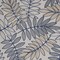 Homeroots 8' X 11' Navy Blue And Ivory Botanical Leaves Indoor Outdoor Area Rug 546696 - alternate 5