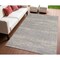 Homeroots 4' X 6' Gray And Beige Abstract Indoor Outdoor Area Rug 545516 - alternate 1