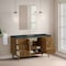 James Martin Vanities Laurent 60" Single Vanity, Honey Oak w/ 3 CM Charcoal Soapstone Silestone Top 545-V60S-HNO-3CSP - alternate 5