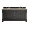James Martin Vanities Brookfield 72" Double Vanity, Black Onyx, w/ 3 CM Tajnar Eclos Top w/FreePower Wireless Charger 547-V72-BKO-FTJR - alternate 1