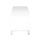 Homeroots 82in White Manufactured And Wood Cabinet Enclosed Storage TV Stand 370442 - alternate 4