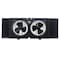 Black & Decker 9in. Dual Window Fan for Window Screen with 2 Speed Settings, Twin Window Fan, Black BFW9MB - alternate 1