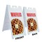 Signmission Waffles, A-Frame & 2 Decals Installed, Heavy-Duty Plastic Frame SBHD-D-2436-Waffles - alternate 3